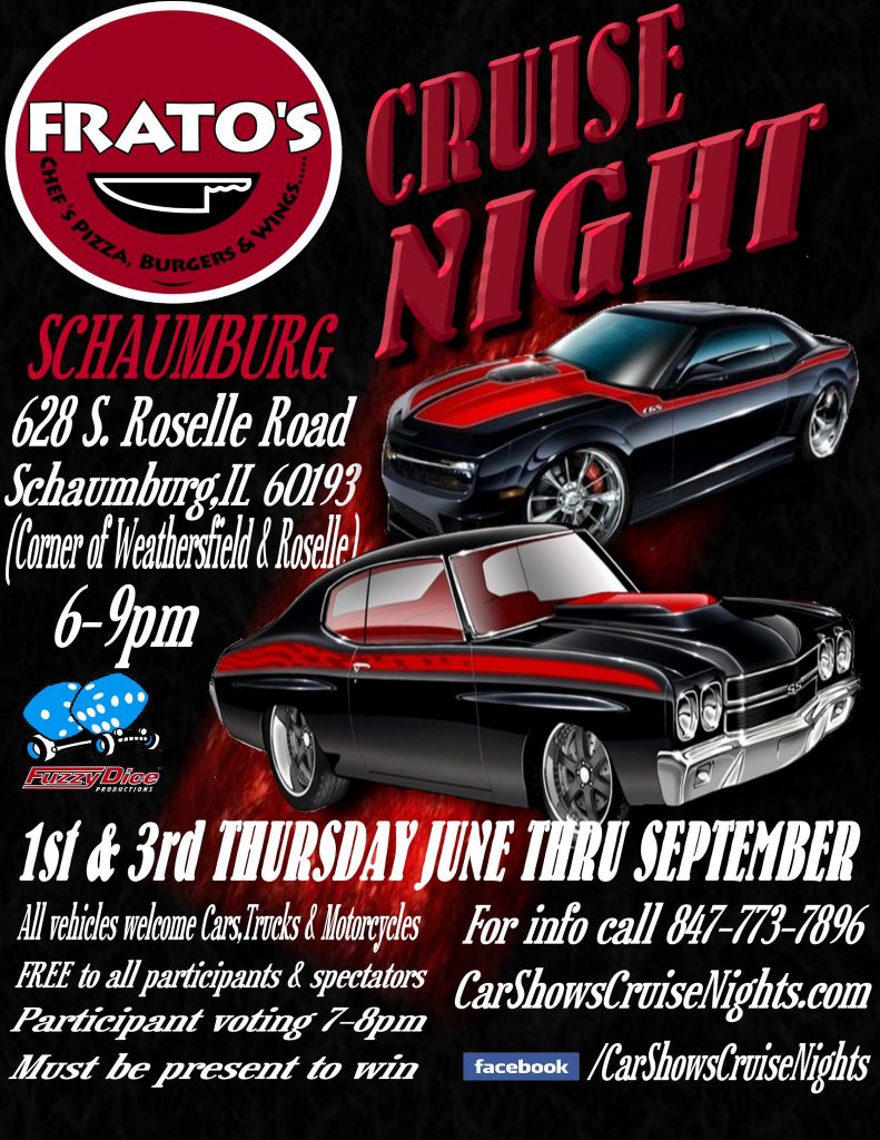 2013 Frato's Cruise Night Flyer!