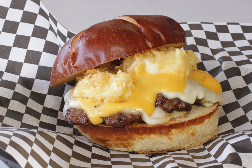 Frato's Wisconsin Dairy Burger with Bacon & Beef Patties
