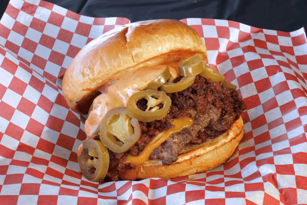 NEW Sweet Spanish Heat Burger
