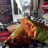 Grilled Pizza Burrito