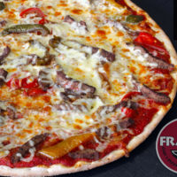 Elk Grove High School Winning Pizza: Steak Fajita Pizza!
