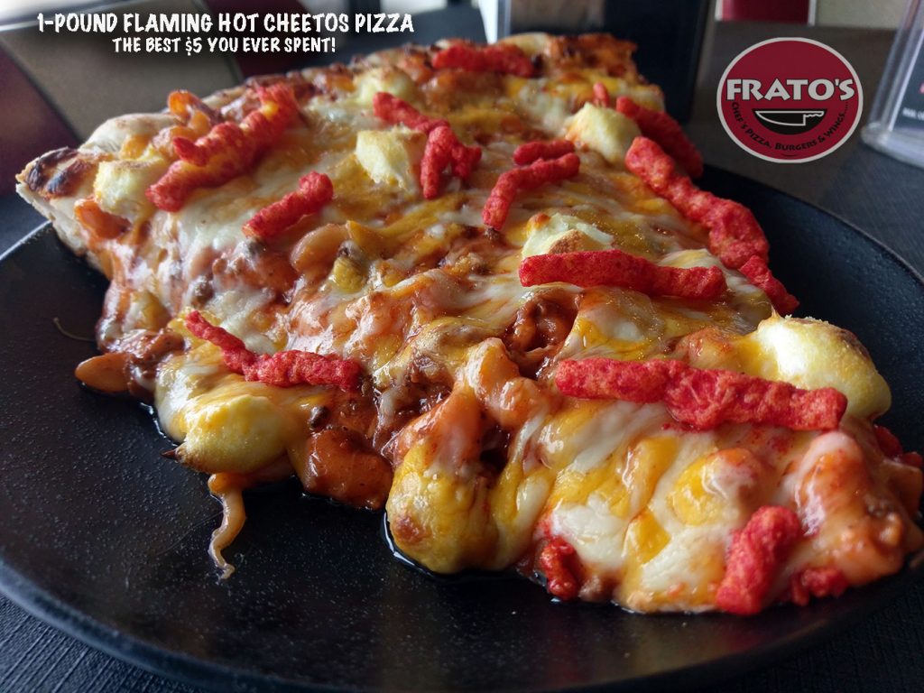 FLAMING HOT CHEETOS PIZZA PICTURE WEB SIDE SHOT
