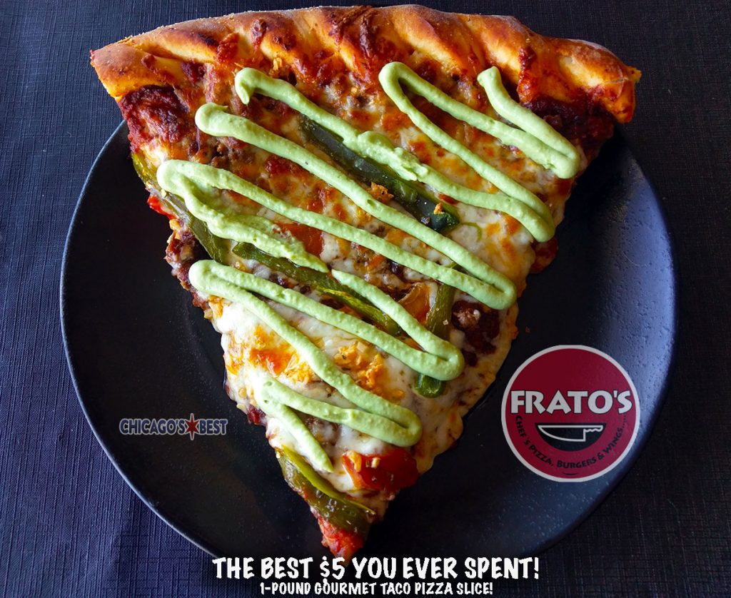 TACO SLICE TOP DOWN VIEW