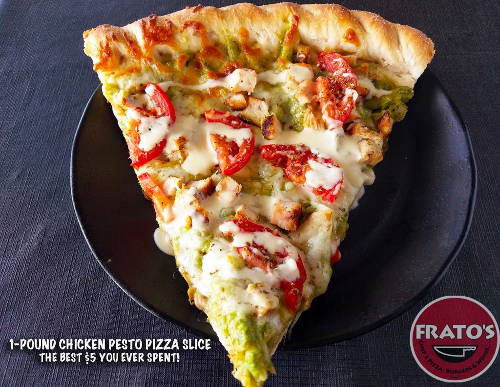CHICKEN PESTO SLICE TOP DOWN