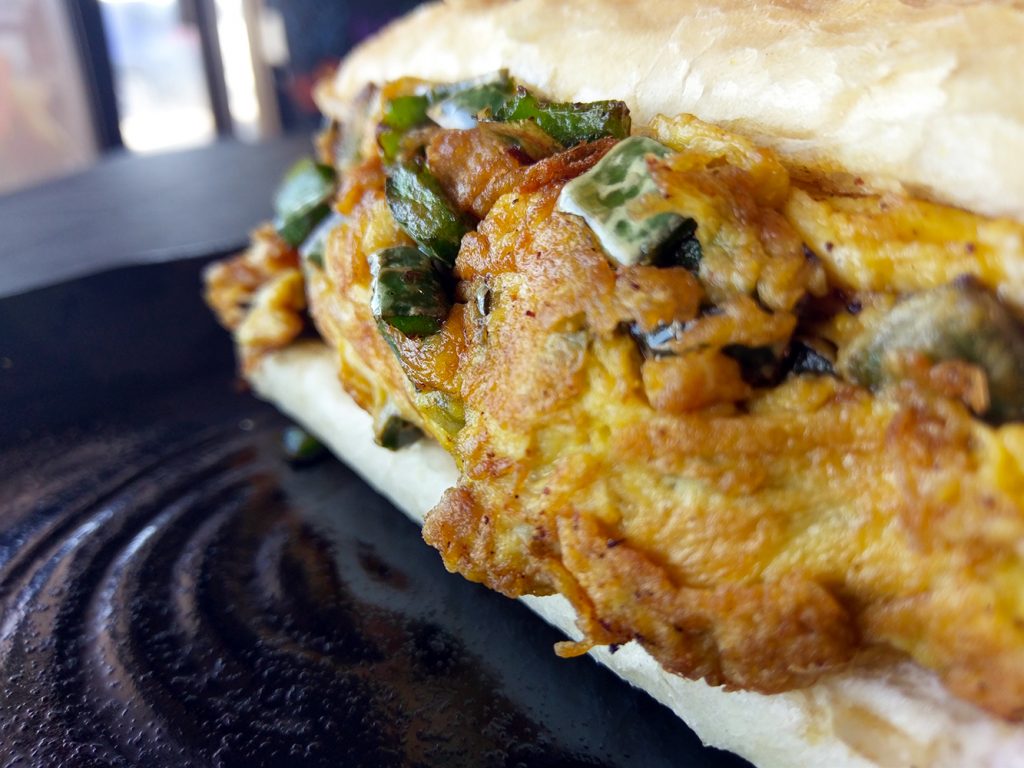 Pepper and Egg Sandwich Web