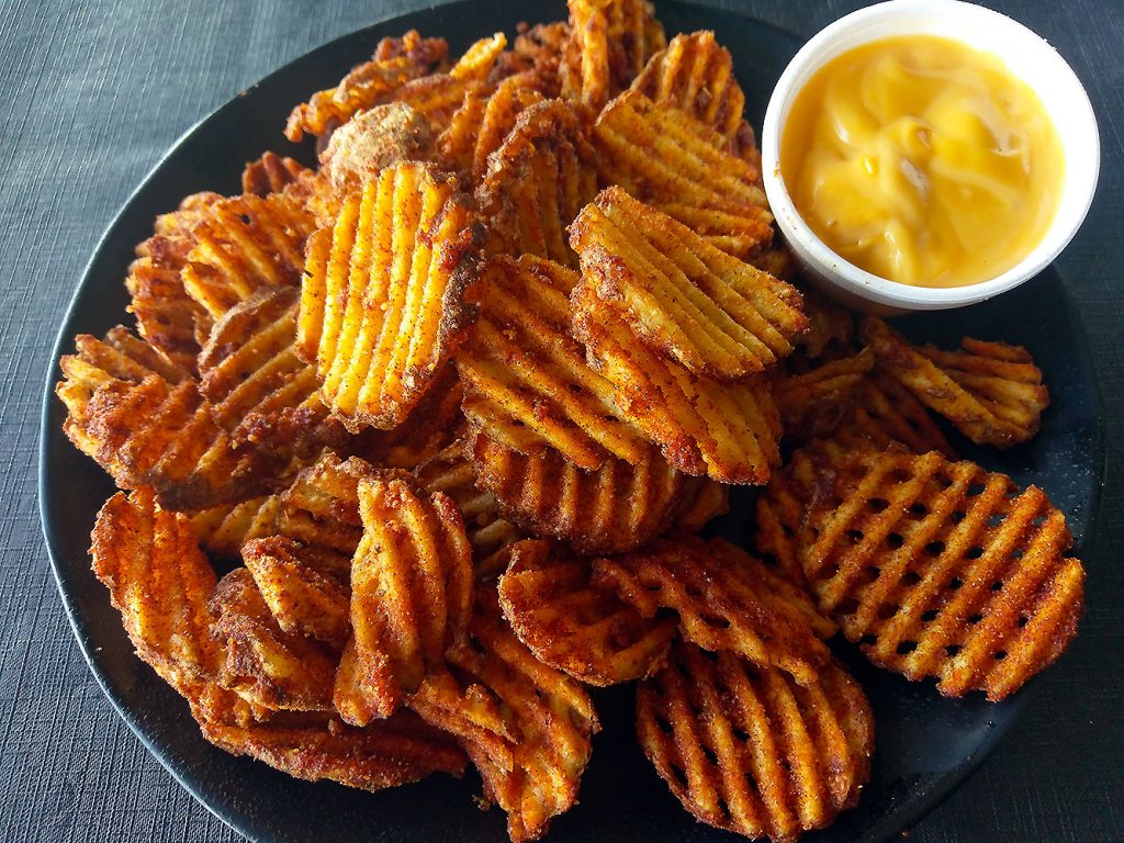 CAJUN WAFFLE FRIES TOP VIEW