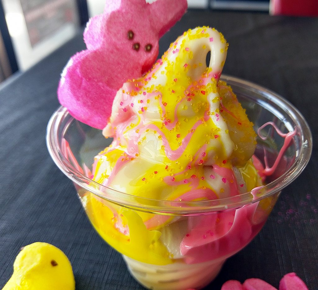 Enjoy the Easter 2018 Weekend with FREE Fun Culinary Items! 2 Side View Easter Ice Cream Cup
