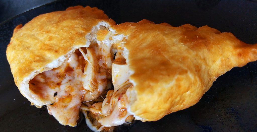 Frato's Culinary Taco Freebies! Cinco de Mayo Weekend! 1 Cheesy Chicken Taco Pizza Puff