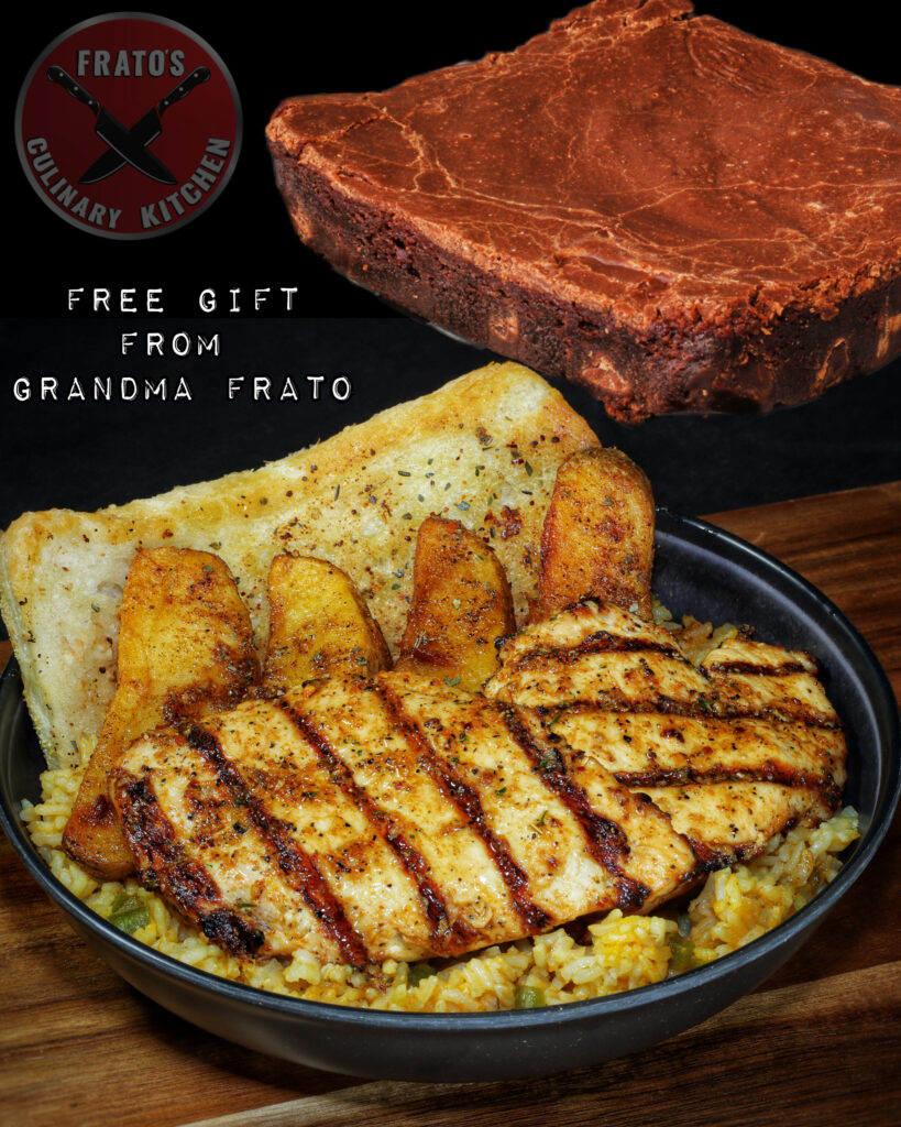 DELICIOUS DINNER & FREE DESSERT!