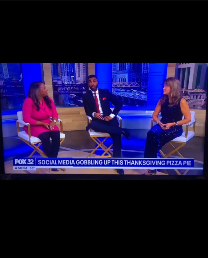 Fox News Chicago Thanksgiving Pizza Feature