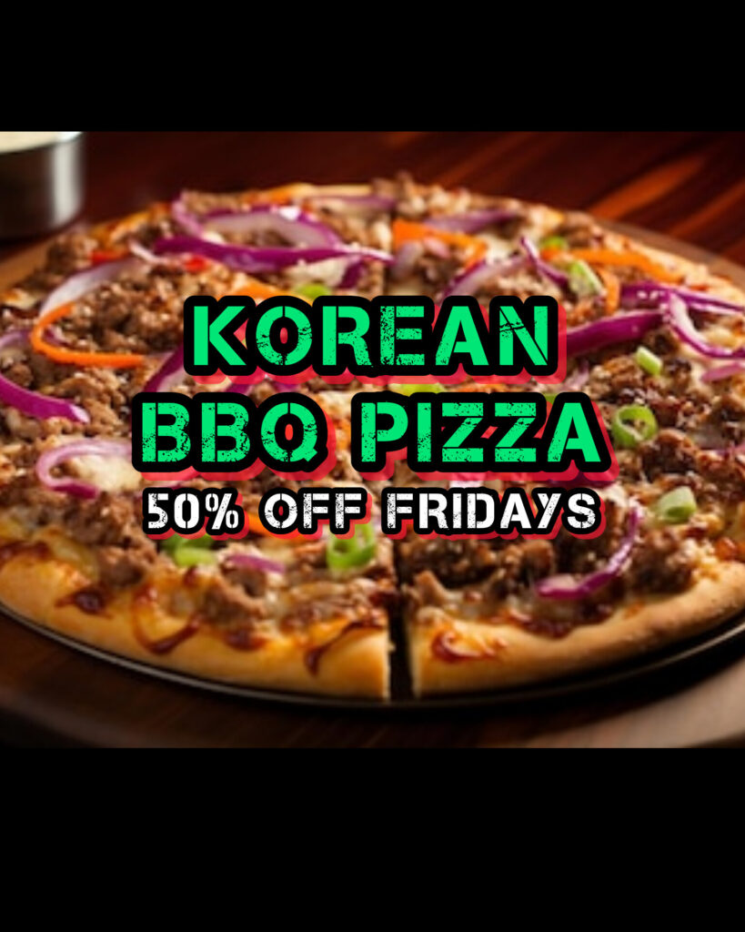 Frato’s 50% Off Korean BBQ Pizza
