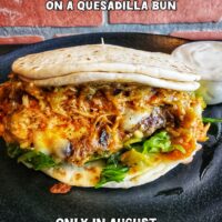Frato's Tinga Smash Burger of the Month (Aug 2025)