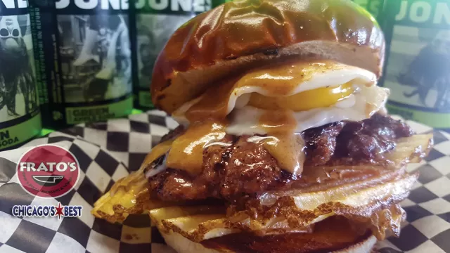 Duck Fat Burger from Frato’s Burger of the Month in Schaumburg, IL