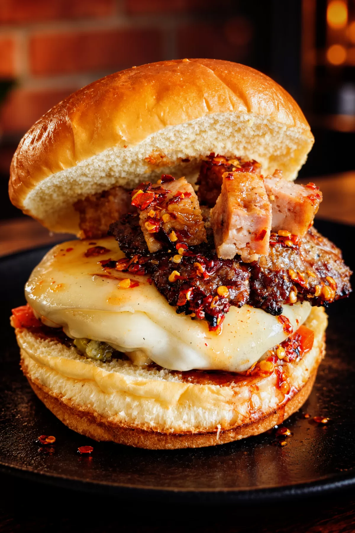 Home (new, GeneratePress) 5 Chicago Bears Honey Burger at Frato’s in Schaumburg
