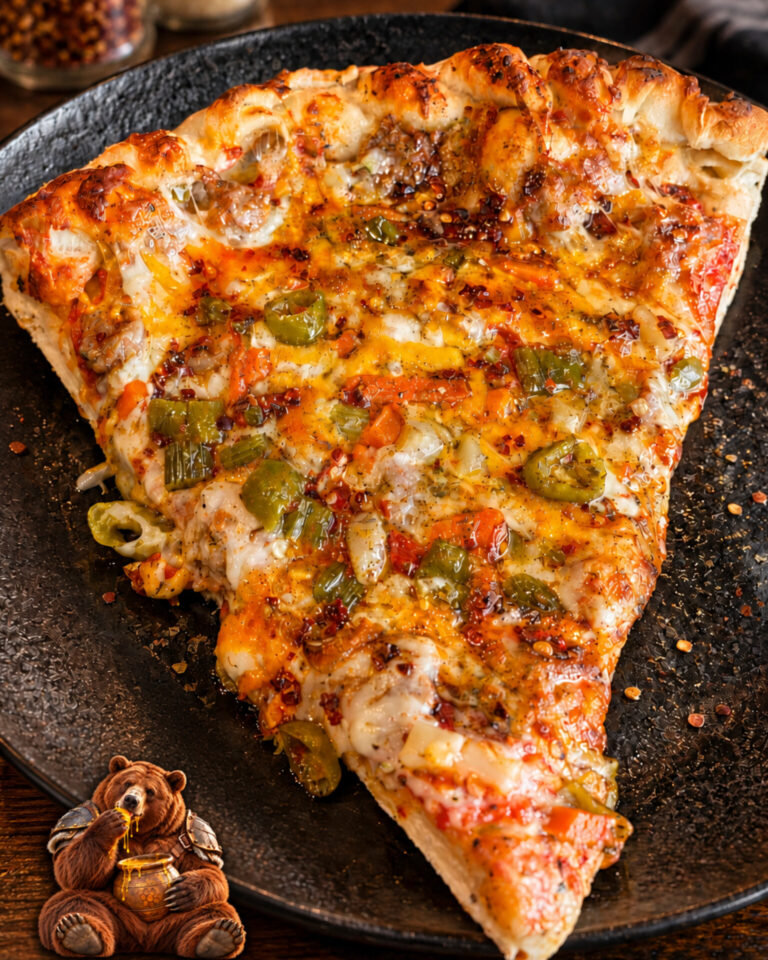 Chicago Bears Hot Honey Pizza at Frato’s in Schaumburg